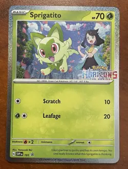 The Pokemon Company-Sprigatito-SV Promo-191-Holo-Promo-NM - Image 1