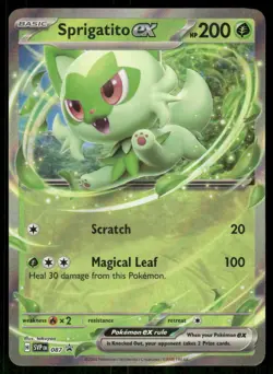 Sprigatito ex 087 Holo Promo Scarlet & Violet Promo Pokemon Near Mint - Image 1