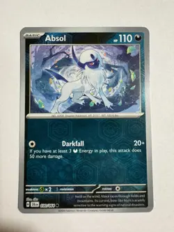 Absol 030/064 Common Shrouded Fable Pokemon Near Mint - Image 1
