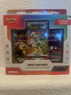 POKEMON FIRST PARTNER ILLUSTRATION COLLECTION SERIES 2 BOX - BRAND NEW 🔥🔥🔥 - Image 1