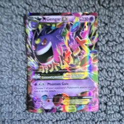 Pokemon TCG M Gengar EX XY Phantom Forces 35/119 Holo Ultra Rare 220 HP EN - Image 1