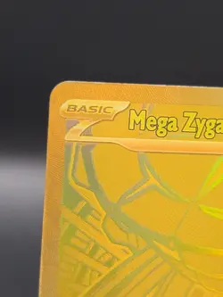 Mega Zygarde ex 124/088 Gold Mega Hyper Rare Perfect Order-Pokemon JUST PULLED - Image 5