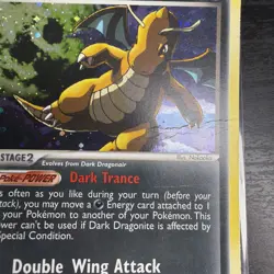 Pokemon Dark Dragonite Team Rocket Returns Holo Rare 15/109 120 HP 2004 English - Image 3