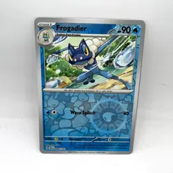Frogadier 40/142 Uncommon Stellar Crown Pokemon Reverse Holo Near Mint - Image 1
