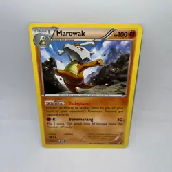 Marowak 37/124 Rare Fates Collide Pokemon Moderately Played - Image 1