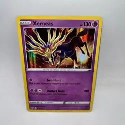 Xerneas 078/185 Holo Rare Vivid Voltage Pokemon Holo Lightly Played - Image 1