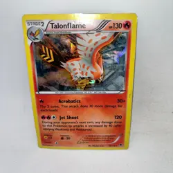 Talonflame (XY Phantom Forces) 10/119 Holo Deck Exclusives Pokemon Holo HP - Image 1