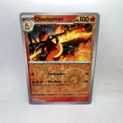 Charmeleon 005/165 Uncommon 151 Pokemon Reverse Holo Near Mint - Image 1