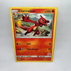 Charmeleon - 8/68 (#15 Charizard Stamped) 008/068 Battle Academy Pokemon HP - Image 1