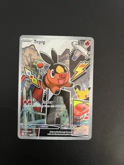 Pokemon TCG Tepig MEP 050 MEP Black Star Promo - Image 1