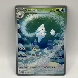 Pokemon Vanillish Illustration Rare White Flare 112/086 - Image 1