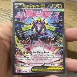 Pokemon TCG Mega Zygarde Ex 120/088 Perfect Order Special Illustration Rare NM - Image 1