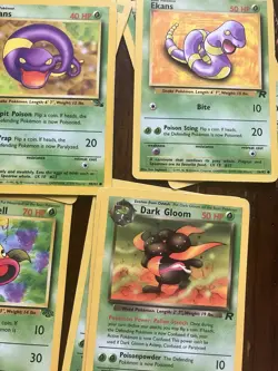 Vintage first gen pokemon cards wizard prints bundle - Image 1