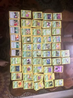 Vintage first gen pokemon cards wizard prints bundle - Image 3