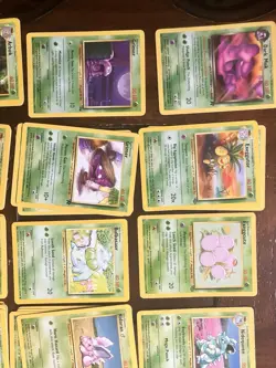 Vintage first gen pokemon cards wizard prints bundle - Image 4
