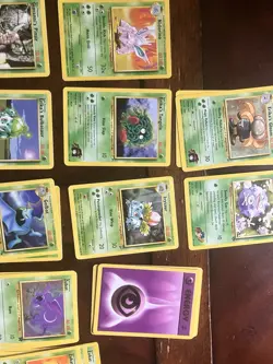 Vintage first gen pokemon cards wizard prints bundle - Image 5
