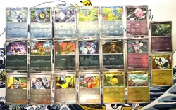 Pokemon TCG White Flare /Black Bolt - Poke Ball x40 Card Lot NM - Image 1