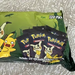 2023 Pokemon TCG Trick or Trade Halloween Booster Bundle - 120 Packs - 360 Cards - Image 3