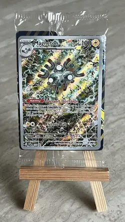 Pokemon TCG *SEALED* Magneton SVP 159 Surging Sparks Promo (English) - NM - Image 1