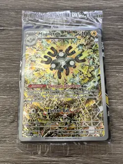 Pokemon TCG Magneton SVP 159 Surging Sparks SEALED Black Star Promo - Mint - Image 1