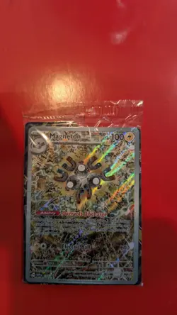 Magneton SVP 159 Pokemon TCG Surging Sparks Promo Card, Sealed With Dividers. - Image 1