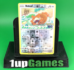 Bidoof (Peelable Ditto) 059/078 Pokemon GO Reverse Holo Excellent! - Image 1