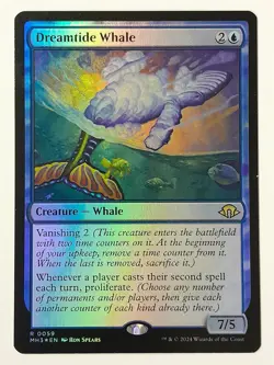 Dreamtide Whale (Foil) - NM Near Mint - MH3 Modern Horizons 3 - MTG Magic Card - Image 1