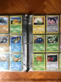 Pokemon card lot (270 cards) Vintage + newer cards (2006-2016 years) w/ binder - Image 3