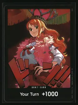 DON!! Card (Nami) DON!! Extra Booster: One Piece Heroines Edition NM - Image 1