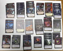 World Of Warcraft TCG Massive Death Knight Lot Full Of Rares And Best Cards - Image 1