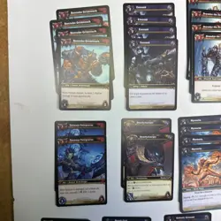 World Of Warcraft TCG Massive Death Knight Lot Full Of Rares And Best Cards - Image 2