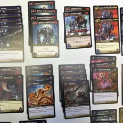 World Of Warcraft TCG Massive Death Knight Lot Full Of Rares And Best Cards - Image 3