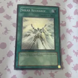 Yugioh Solar Recharge Anpr-Ense1 Rare Limited Ed NM Card - Image 1