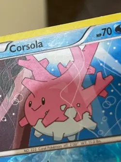 POKEMON CORSOLA 36/146 UNCOMMON REVERSE HOLOFOIL XY BASE MP CARD - Image 3