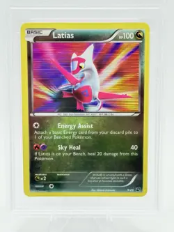 PSA 9 MINT Latias 9/20 Dragon Vault Holo Pokemon Card LP - Image 2