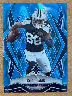 2025 CeeDee Lamb Phoenix Light Blue Lava /325 Silver Lava & Base - 3 Card Lot - Image 1