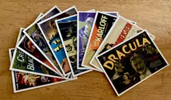 Monsters Of The Silver Screen Trading Card Set Of 90 Plus S1-S10 Sticker Set - Image 4