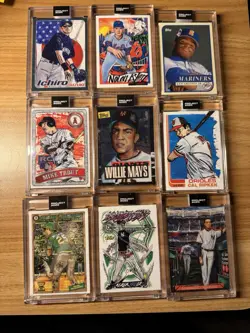 TOPPS PROJECT 2020 AND PROJECT 70 37 CARD LOT by Various Artists JK5, THIELE - Image 1