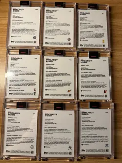 TOPPS PROJECT 2020 AND PROJECT 70 37 CARD LOT by Various Artists JK5, THIELE - Image 2