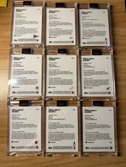 TOPPS PROJECT 2020 AND PROJECT 70 37 CARD LOT by Various Artists JK5, THIELE - Image 4
