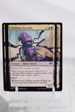 4 x Writhing Chrysalis (208) Modern Horizons 3 MH3 MTG Magic Playset - Image 1