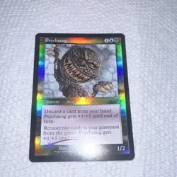 Wizards of the Coast MTG Psychatog Odyssey English Foil Rare #292/350 - Image 2
