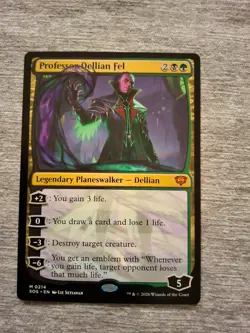 Professor Dellian Fel Secrets of Strixhaven Regular - Image 1