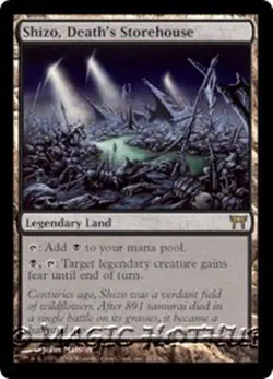 MTG - SHIZO, DEATH'S STOREHOUSE - Champions of Kamigawa (R) - Image 1