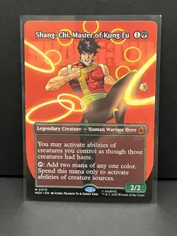 Shang-Chi Master of Kung Fu 0370 MtG Marvel Superheroes MSH Mythic Regular - Image 1