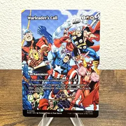 Warleader's Call (Borderless) Marvel Universe Eternal-Legal Regular - Image 1