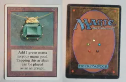 Magic the Gathering: Unlimited: Mox Emerald LP - Image 1