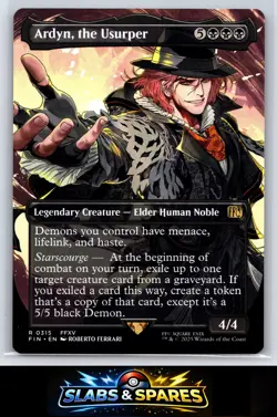 Ardyn, the Usurper (0315) (Borderless) FINAL FANTASY #315 Rare - Image 1