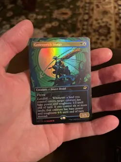 Foil Genemorph Imago (Borderless) LP [Edge of Eternities] MTG - Image 1