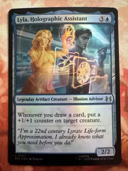 Lyla, Holographic Assistant Marvel's Spider-Man: Eternal-Legal Foil - Image 1